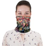Tulips Field Tree Face Covering Bandana (Adult)