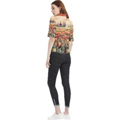 Frill Neck Blouse 