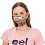Tulips Field Tree Crease Cloth Face Mask (Adult)