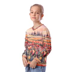Kids  Long Sleeve T-Shirt with Frill  