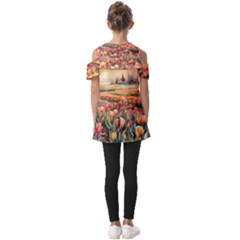 Fold Over Open Sleeve Top 