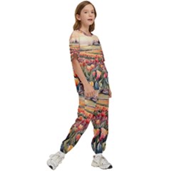 Kids  T-Shirt and Pants Sports Set 