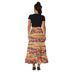Tiered Ruffle Maxi Skirt 