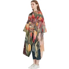 Women s Hooded Rain Ponchos 