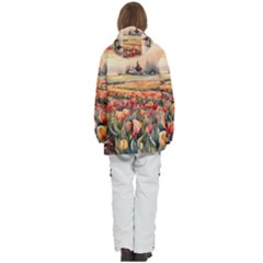 Women s Pullover Zip Ski and Snowboard Waterproof Breathable Jacket 