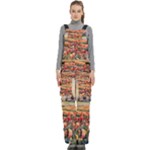 Tulips Field Tree Women s Side Zip Front Pouch Ski And Snowboard Bib Pants	