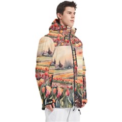 Men s Multi Pockets Zip Ski and Snowboard Waterproof Breathable Jacket 