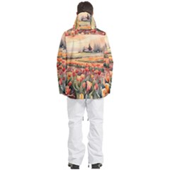 Men s Multi Pockets Zip Ski and Snowboard Waterproof Breathable Jacket 
