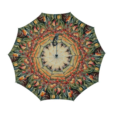 Tulips Field Tree Automatic Folding Umbrella with Case (Large) from ArtsNow.com