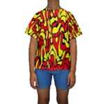 RBY 127 Kids  Short Sleeve Swimwear