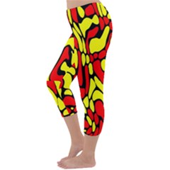 Capri Winter Leggings Back Capri Winter Leggings Back