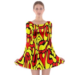 Long Sleeve Skater Dress 