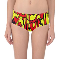 Mid-Waist Bikini Bottoms 