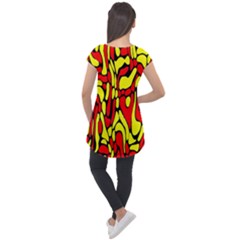 Cap Sleeve High Low Top 
