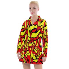 Women s Long Sleeve Casual Dress 