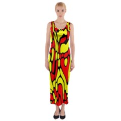 Fitted Maxi Dress 