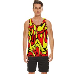 Men s Wide Collar Tank Top 