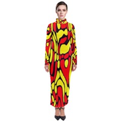 Turtleneck Maxi Dress 