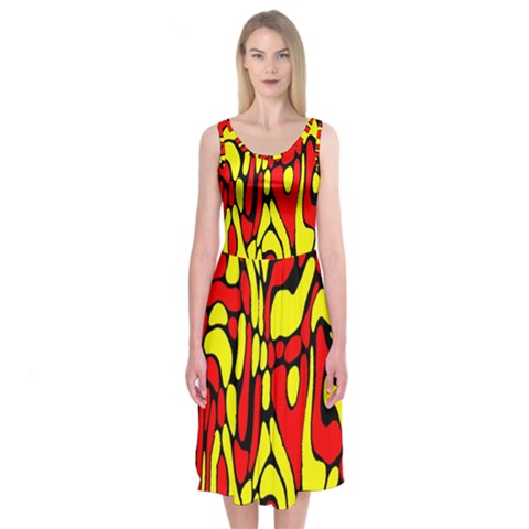 RBY 127 Midi Sleeveless Dress from ArtsNow.com