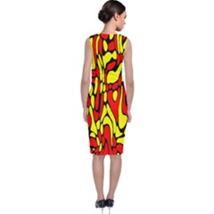 Classic Sleeveless Midi Dress 