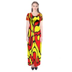 Short Sleeve Maxi Dress 