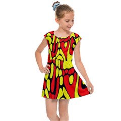 Kids  Cap Sleeve Dress 