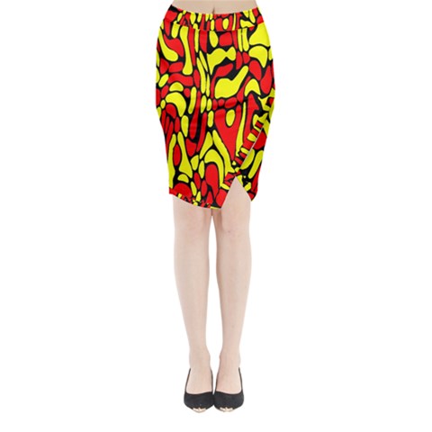 RBY 127 Midi Wrap Pencil Skirt from ArtsNow.com