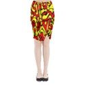 Midi Wrap Pencil Skirt 