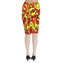 Midi Wrap Pencil Skirt 