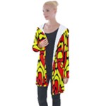 RBY 127 Longline Hooded Cardigan