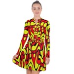 RBY 127 Long Sleeve Panel Dress