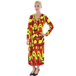 RBY 127 Velvet Maxi Wrap Dress
