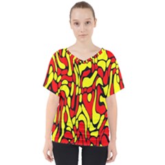 V-Neck Dolman Drape Top 