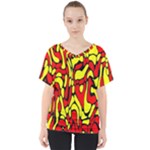RBY 127 V-Neck Dolman Drape Top