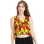 RBY 127 V-Neck Cropped Tank Top