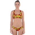 Cross Back Hipster Bikini Set 