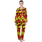 RBY 127 Women s Long Sleeve Satin Pajamas Set