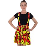 RBY 127 Velvet Suspender Skater Skirt