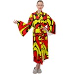 RBY 127 Maxi Velvet Kimono