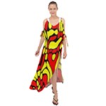 RBY 127 Maxi Chiffon Cover Up Dress
