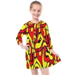 RBY 127 Kids  Quarter Sleeve Shirt Dress