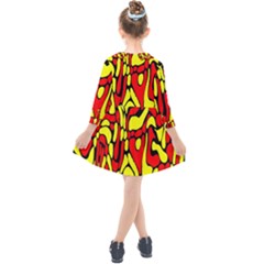 Kids  Quarter Sleeve Shirt Dress 