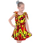 RBY 127 Kids  Tie Up Tunic Dress
