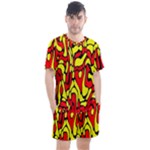 RBY 127 Men s Mesh T-Shirt and Shorts Set