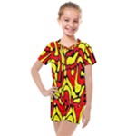 RBY 127 Kids  Mesh T-Shirt and Shorts Set