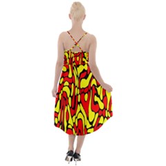 High-Low Halter Chiffon Dress  