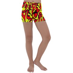 Kids  Lightweight Velour Yoga Shorts 
