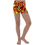 RBY 127 Kids  Lightweight Velour Yoga Shorts