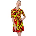 RBY 127 Belted Shirt Dress