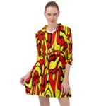 RBY 127 Mini Skater Shirt Dress